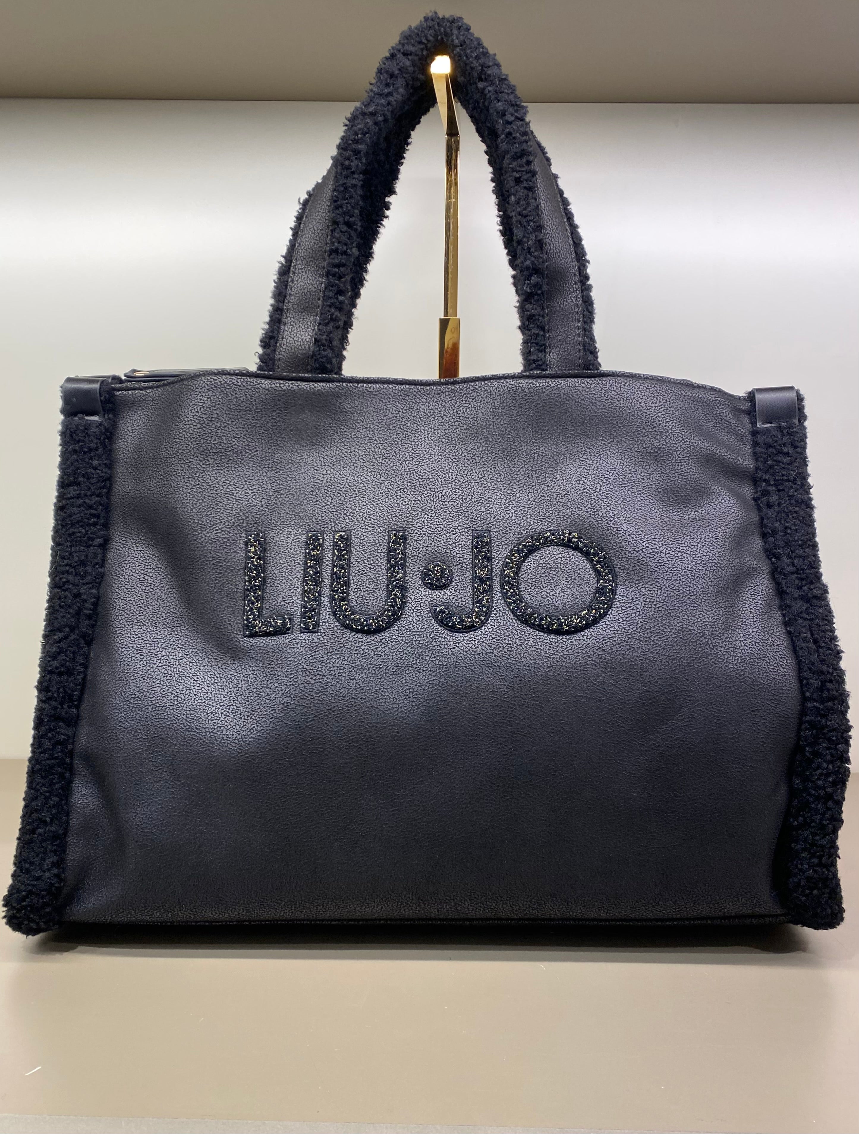 Borsa shopping con logo LIU JO